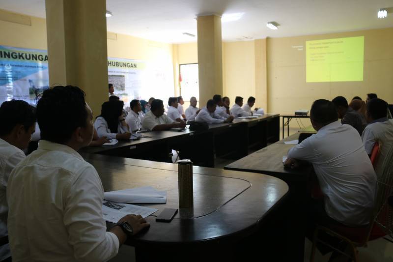 Forum Grup Discussion (FGD) dengan agenda laporan akhir penyusunan Tataran Transportasi Lokal (TATRALOK) Kabupaten Tana Tidung